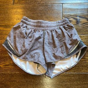 Grey Lululemon shorts